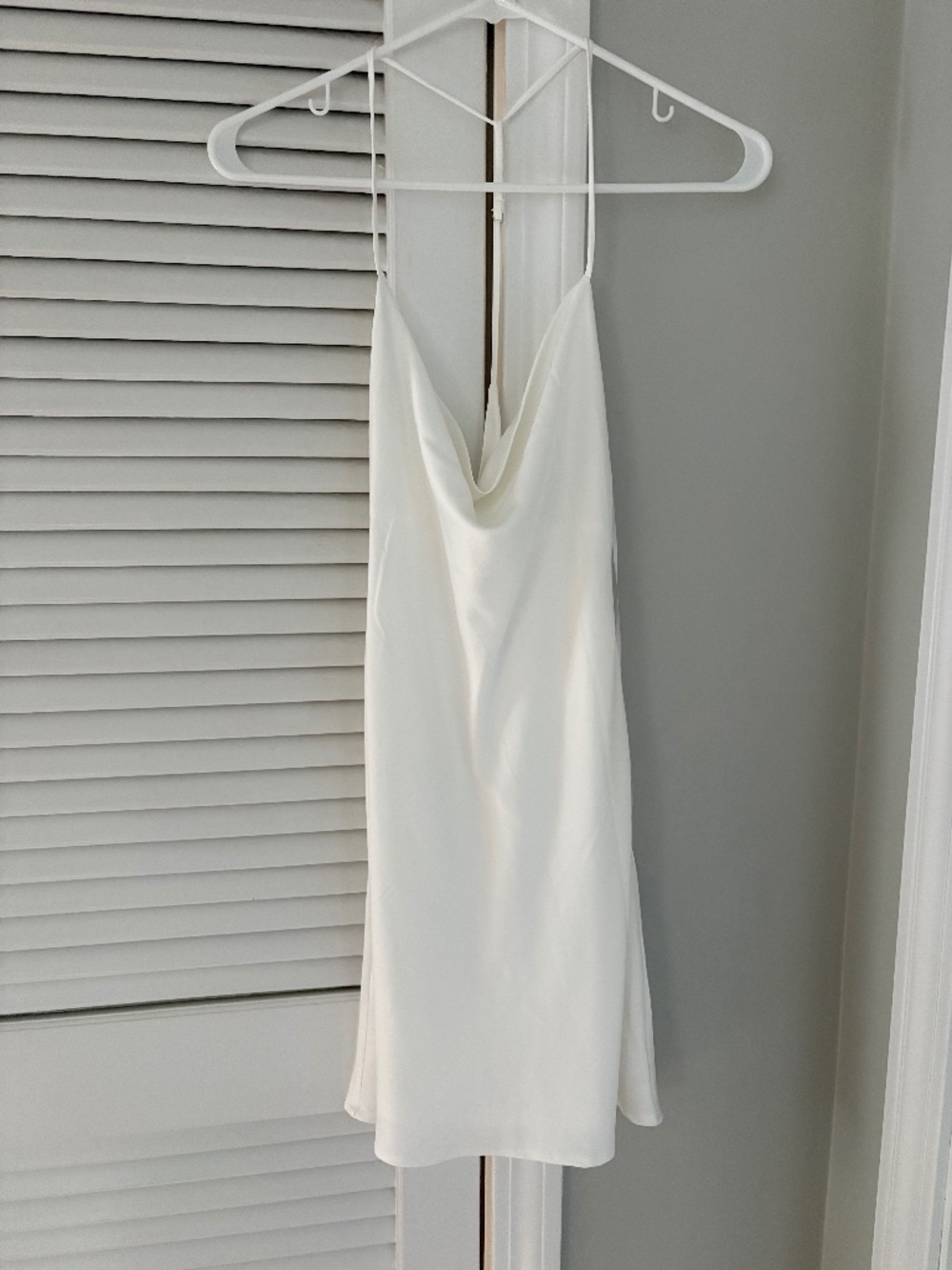 NWT white Hello Molly backless dress